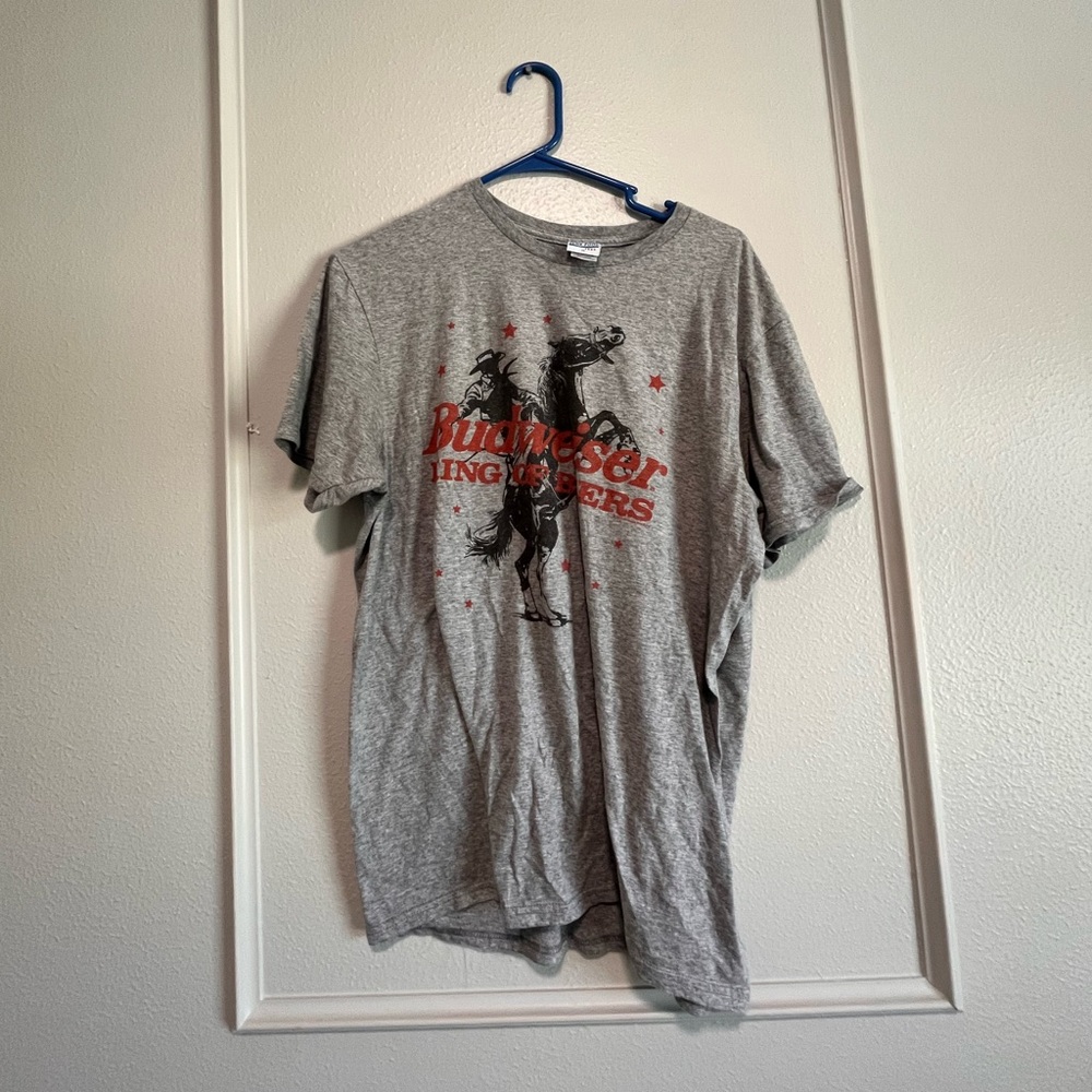 Budweiser Graphic Tee- size Medium